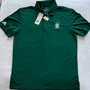 Adidas Dark Green Men's Polo Shirt